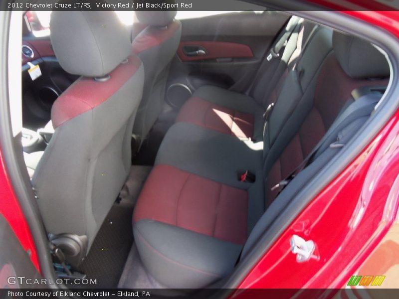 Rear Seat of 2012 Cruze LT/RS