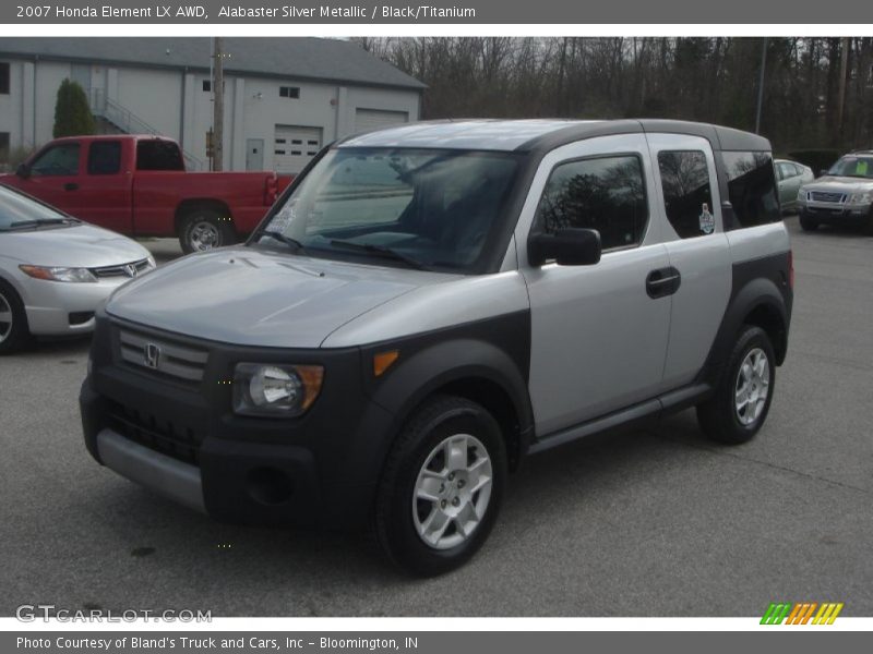 Alabaster Silver Metallic / Black/Titanium 2007 Honda Element LX AWD