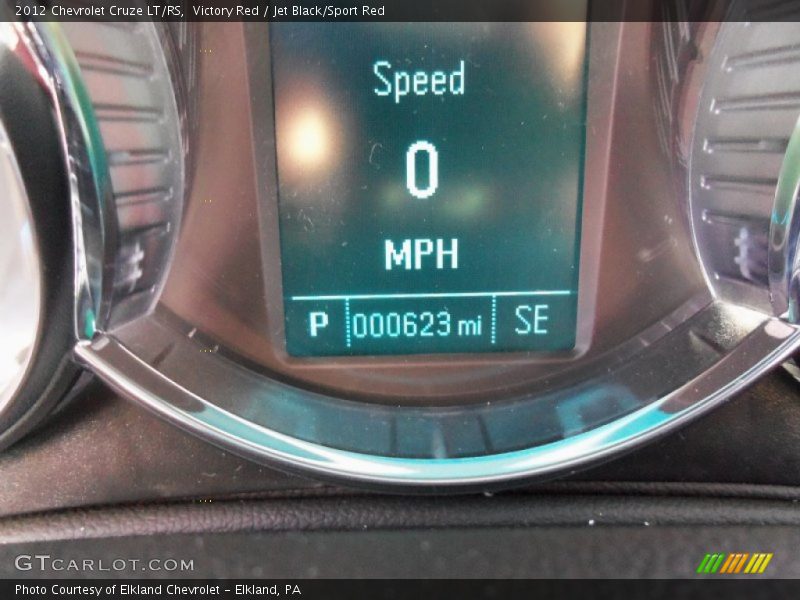 Victory Red / Jet Black/Sport Red 2012 Chevrolet Cruze LT/RS
