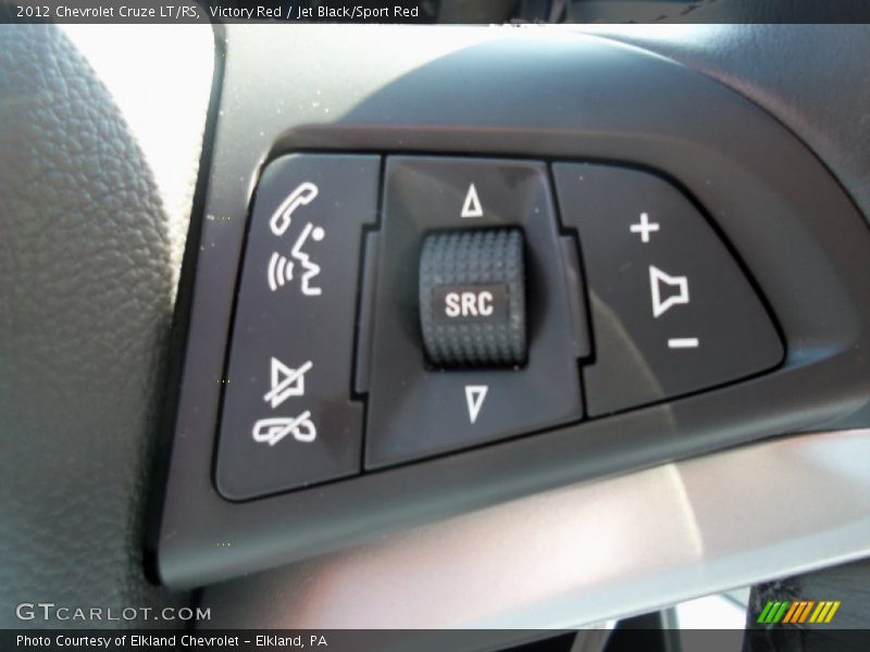 Victory Red / Jet Black/Sport Red 2012 Chevrolet Cruze LT/RS