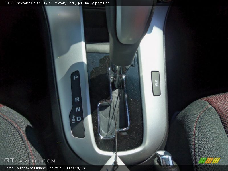 Victory Red / Jet Black/Sport Red 2012 Chevrolet Cruze LT/RS