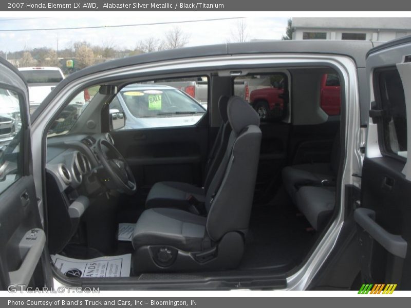 Alabaster Silver Metallic / Black/Titanium 2007 Honda Element LX AWD