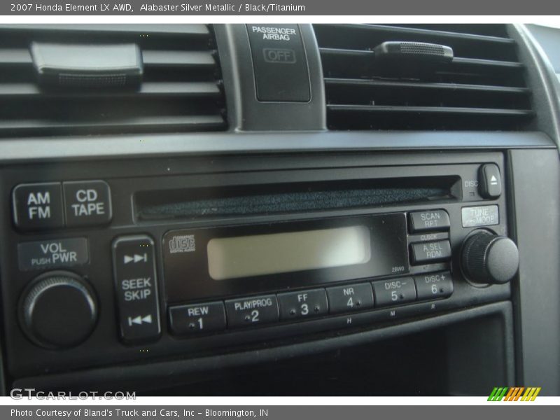 Alabaster Silver Metallic / Black/Titanium 2007 Honda Element LX AWD