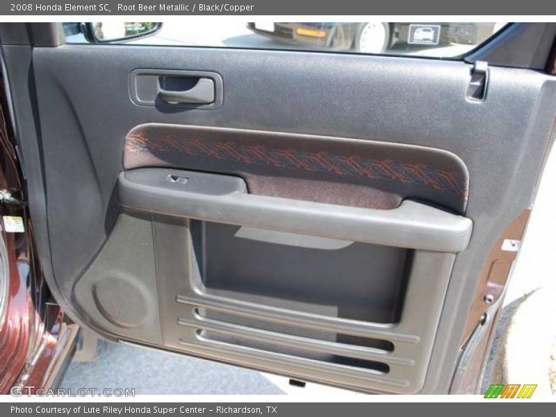 Root Beer Metallic / Black/Copper 2008 Honda Element SC