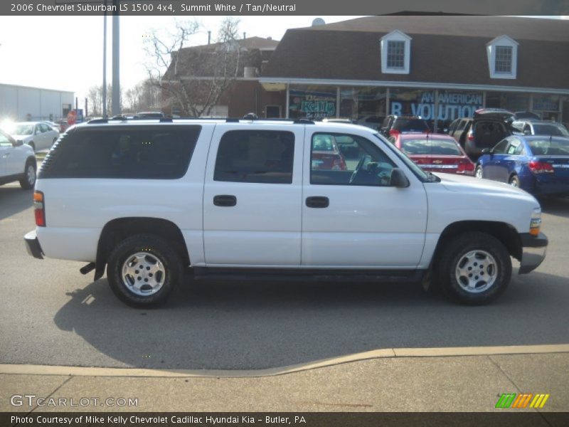 Summit White / Tan/Neutral 2006 Chevrolet Suburban LS 1500 4x4