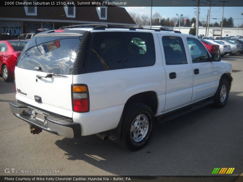 Summit White / Tan/Neutral 2006 Chevrolet Suburban LS 1500 4x4