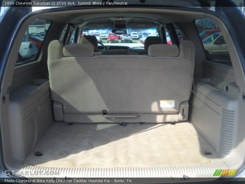 Summit White / Tan/Neutral 2006 Chevrolet Suburban LS 1500 4x4