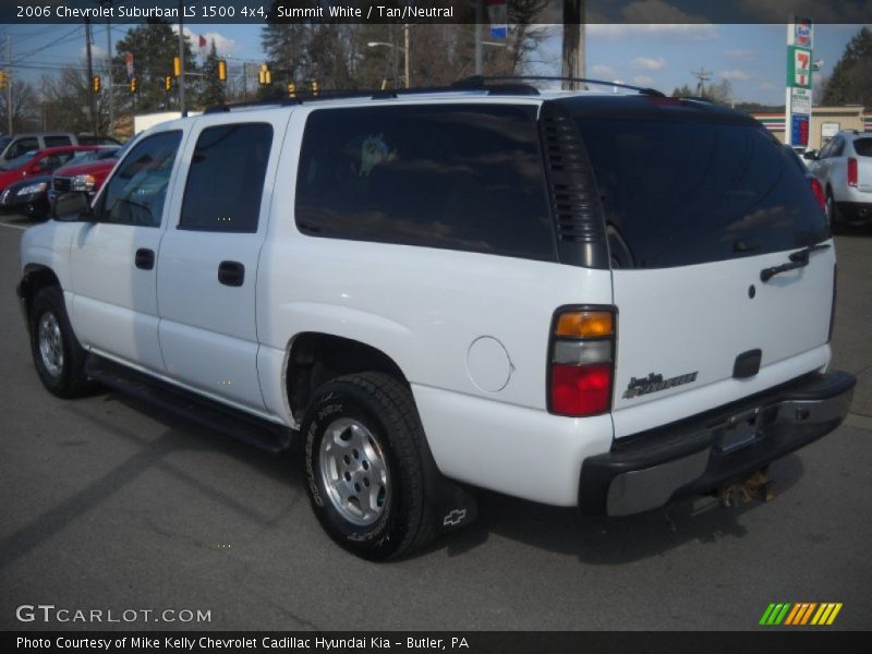 Summit White / Tan/Neutral 2006 Chevrolet Suburban LS 1500 4x4
