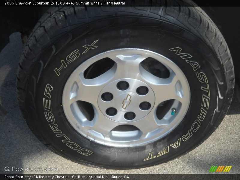 Summit White / Tan/Neutral 2006 Chevrolet Suburban LS 1500 4x4