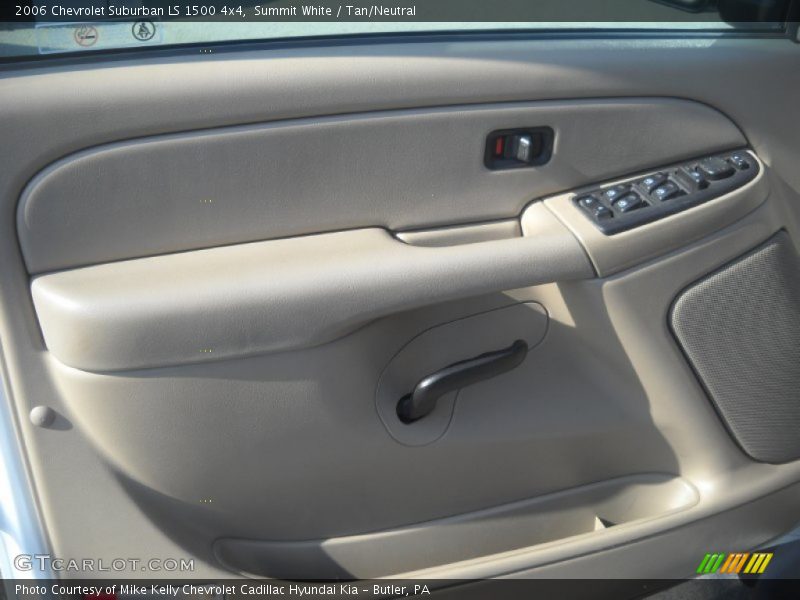 Summit White / Tan/Neutral 2006 Chevrolet Suburban LS 1500 4x4