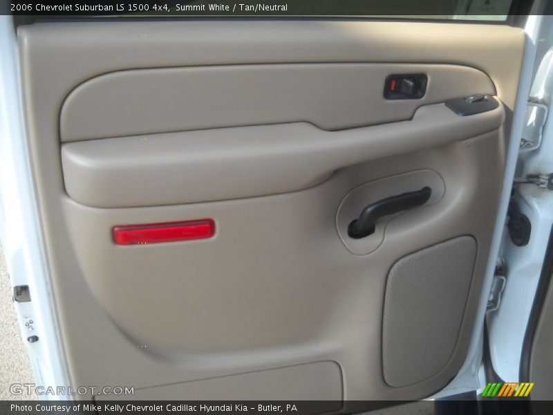 Summit White / Tan/Neutral 2006 Chevrolet Suburban LS 1500 4x4