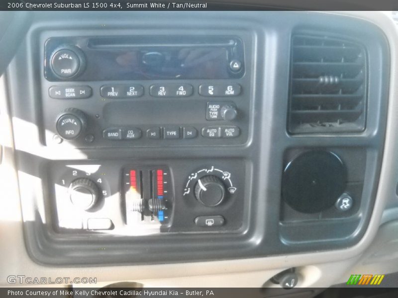 Summit White / Tan/Neutral 2006 Chevrolet Suburban LS 1500 4x4