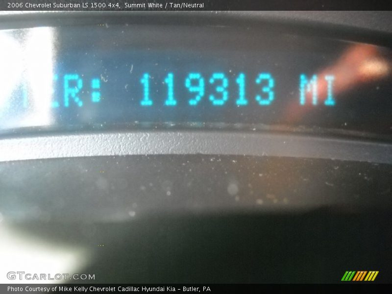 Summit White / Tan/Neutral 2006 Chevrolet Suburban LS 1500 4x4