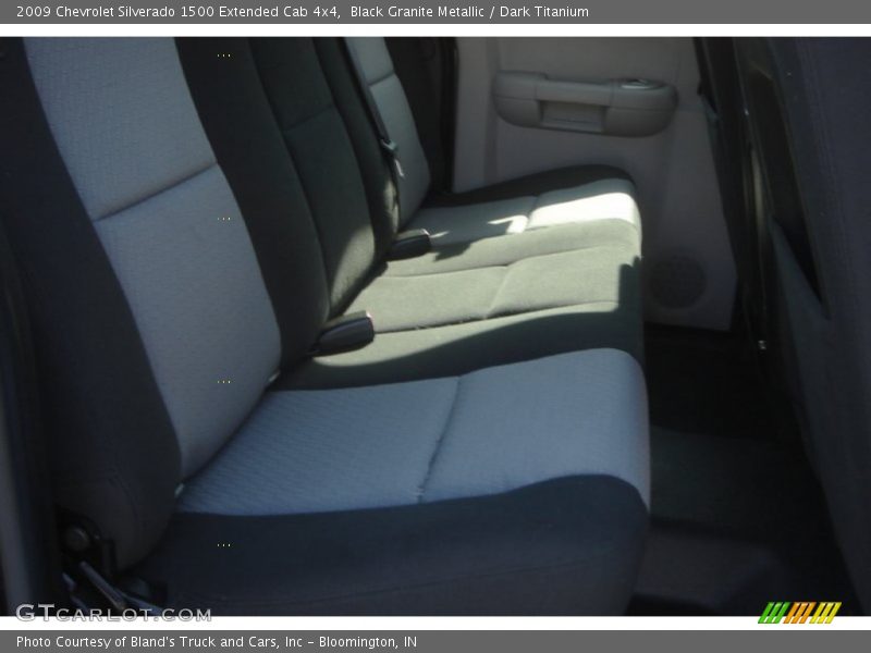 Black Granite Metallic / Dark Titanium 2009 Chevrolet Silverado 1500 Extended Cab 4x4