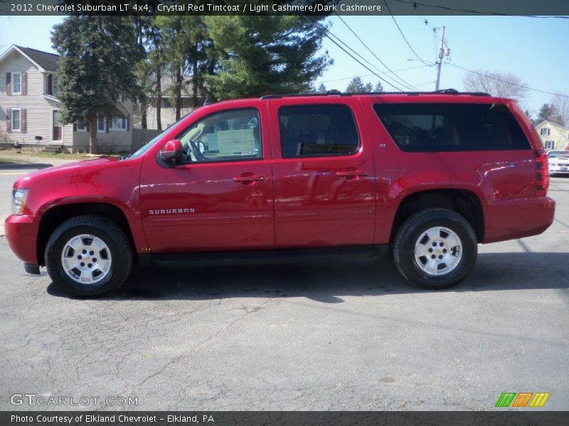  2012 Suburban LT 4x4 Crystal Red Tintcoat