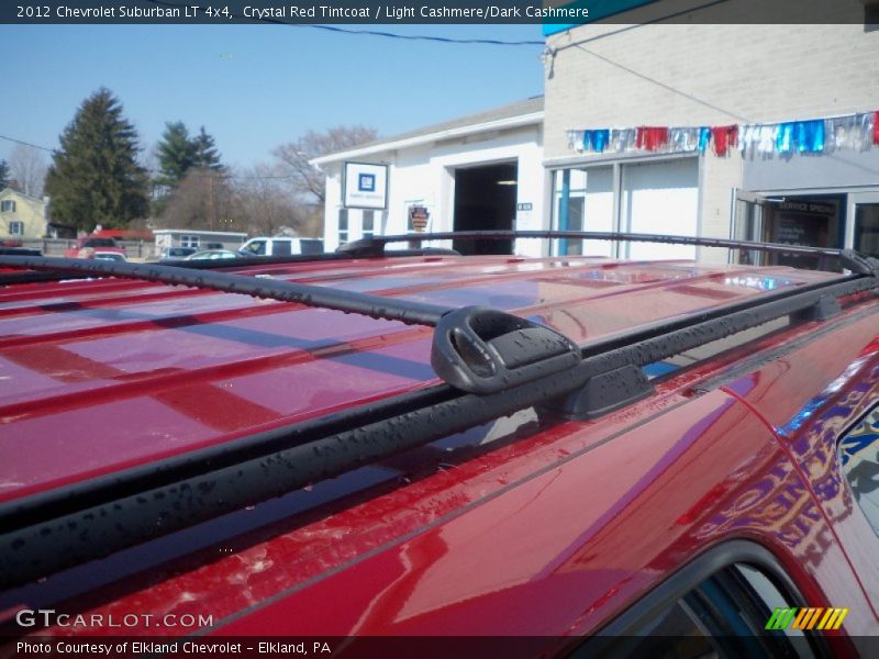 Crystal Red Tintcoat / Light Cashmere/Dark Cashmere 2012 Chevrolet Suburban LT 4x4