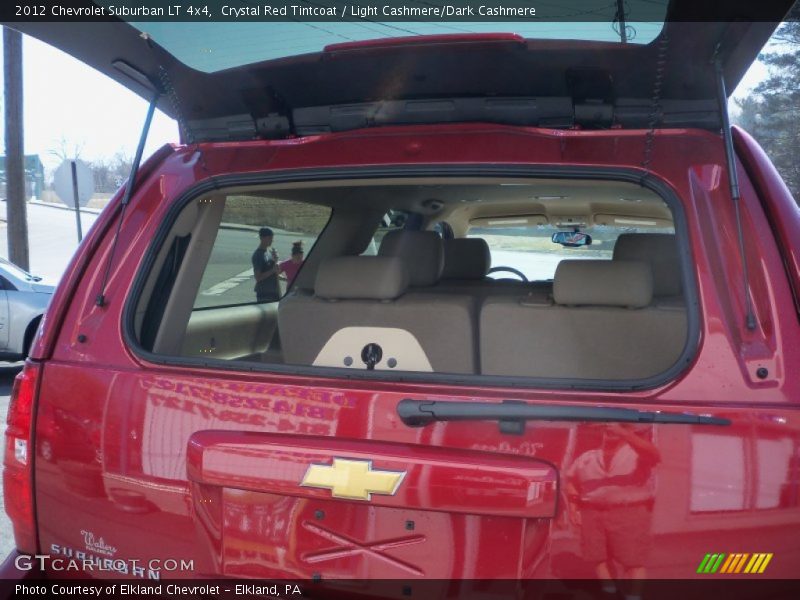 Crystal Red Tintcoat / Light Cashmere/Dark Cashmere 2012 Chevrolet Suburban LT 4x4