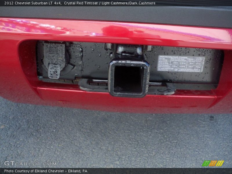 Crystal Red Tintcoat / Light Cashmere/Dark Cashmere 2012 Chevrolet Suburban LT 4x4