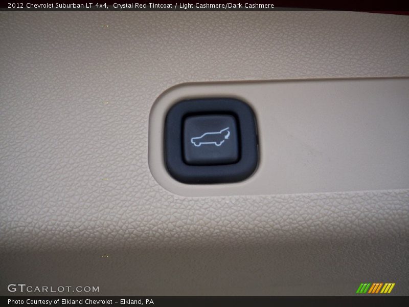 Crystal Red Tintcoat / Light Cashmere/Dark Cashmere 2012 Chevrolet Suburban LT 4x4