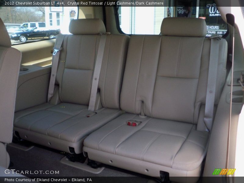 Crystal Red Tintcoat / Light Cashmere/Dark Cashmere 2012 Chevrolet Suburban LT 4x4