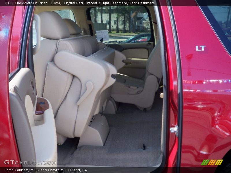 Crystal Red Tintcoat / Light Cashmere/Dark Cashmere 2012 Chevrolet Suburban LT 4x4