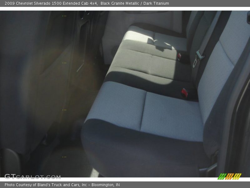 Black Granite Metallic / Dark Titanium 2009 Chevrolet Silverado 1500 Extended Cab 4x4
