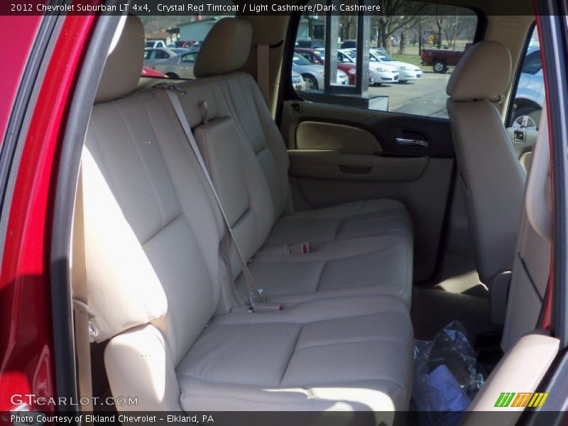 Crystal Red Tintcoat / Light Cashmere/Dark Cashmere 2012 Chevrolet Suburban LT 4x4