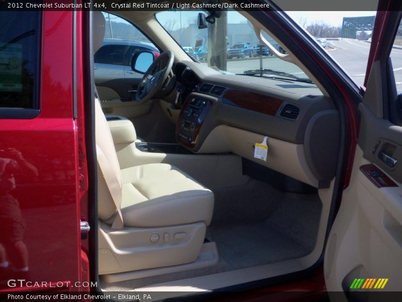 Crystal Red Tintcoat / Light Cashmere/Dark Cashmere 2012 Chevrolet Suburban LT 4x4