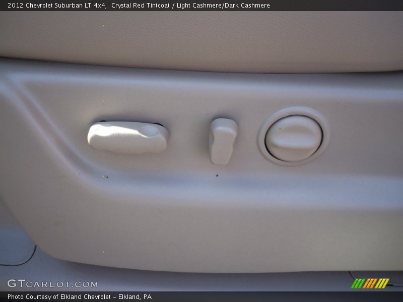 Crystal Red Tintcoat / Light Cashmere/Dark Cashmere 2012 Chevrolet Suburban LT 4x4