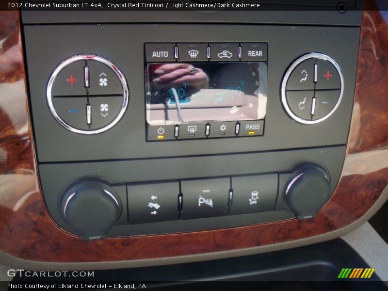 Crystal Red Tintcoat / Light Cashmere/Dark Cashmere 2012 Chevrolet Suburban LT 4x4