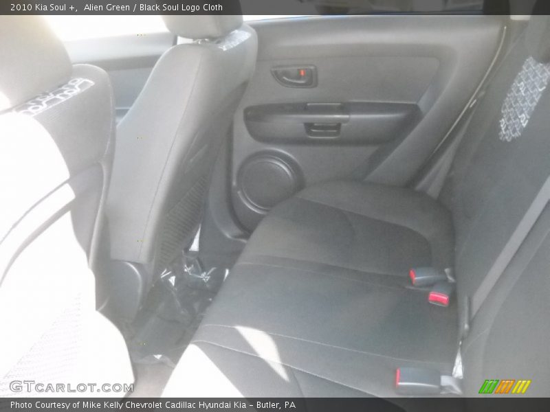Alien Green / Black Soul Logo Cloth 2010 Kia Soul +