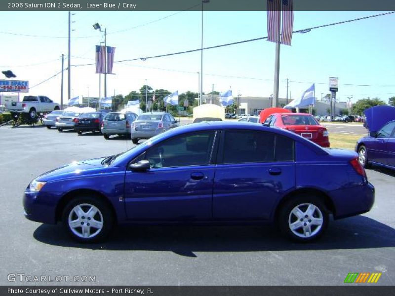 Laser Blue / Gray 2006 Saturn ION 2 Sedan