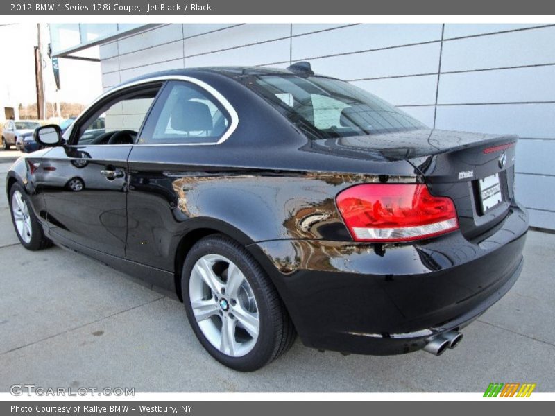 Jet Black / Black 2012 BMW 1 Series 128i Coupe