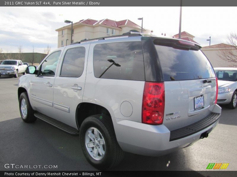 Pure Silver Metallic / Ebony 2011 GMC Yukon SLT 4x4