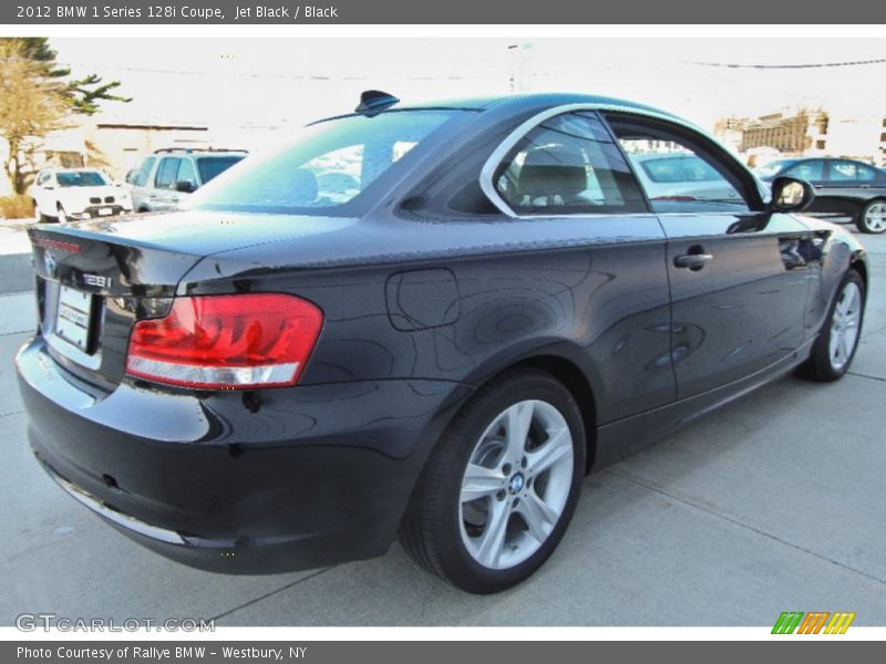 Jet Black / Black 2012 BMW 1 Series 128i Coupe