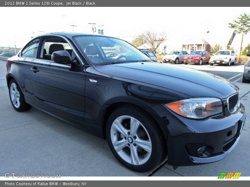 Jet Black / Black 2012 BMW 1 Series 128i Coupe