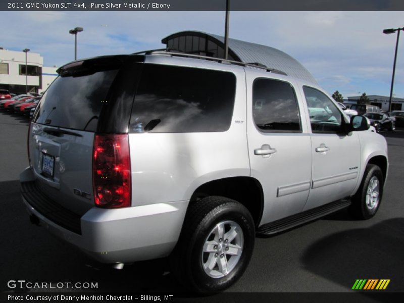 Pure Silver Metallic / Ebony 2011 GMC Yukon SLT 4x4