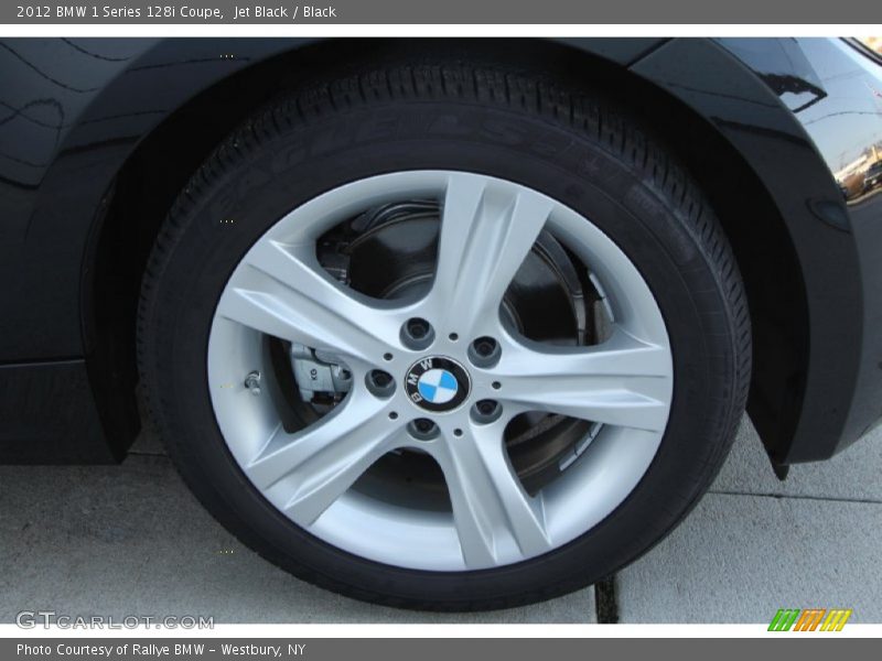 Jet Black / Black 2012 BMW 1 Series 128i Coupe