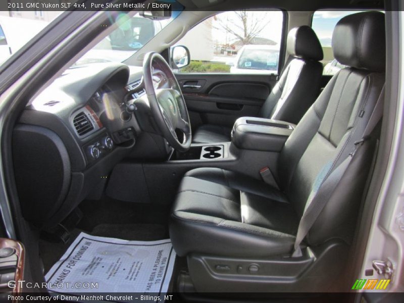 Pure Silver Metallic / Ebony 2011 GMC Yukon SLT 4x4