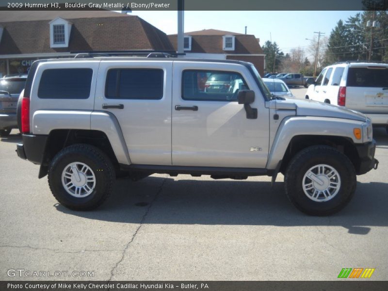 Boulder Gray Metallic / Ebony/Pewter 2009 Hummer H3