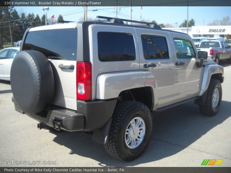 Boulder Gray Metallic / Ebony/Pewter 2009 Hummer H3