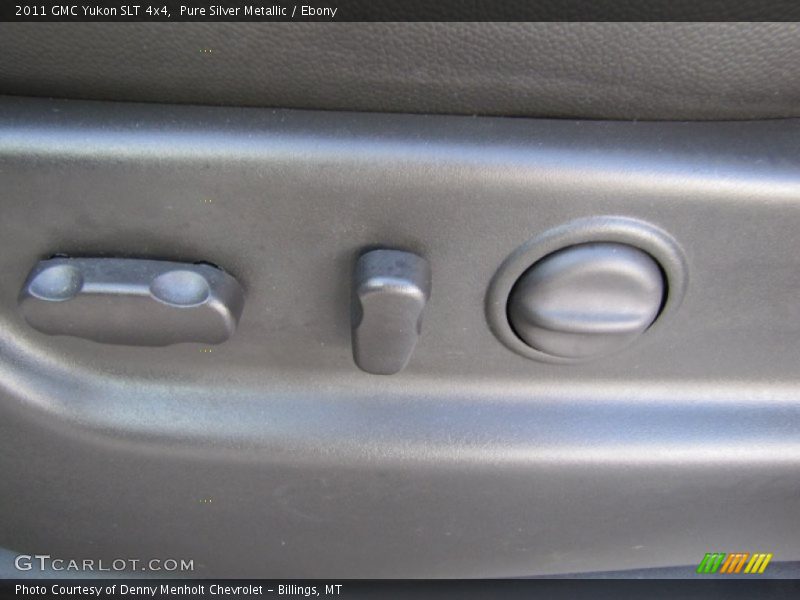 Pure Silver Metallic / Ebony 2011 GMC Yukon SLT 4x4