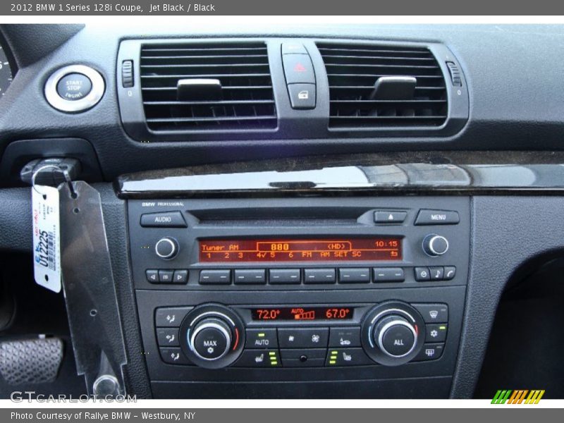 Jet Black / Black 2012 BMW 1 Series 128i Coupe