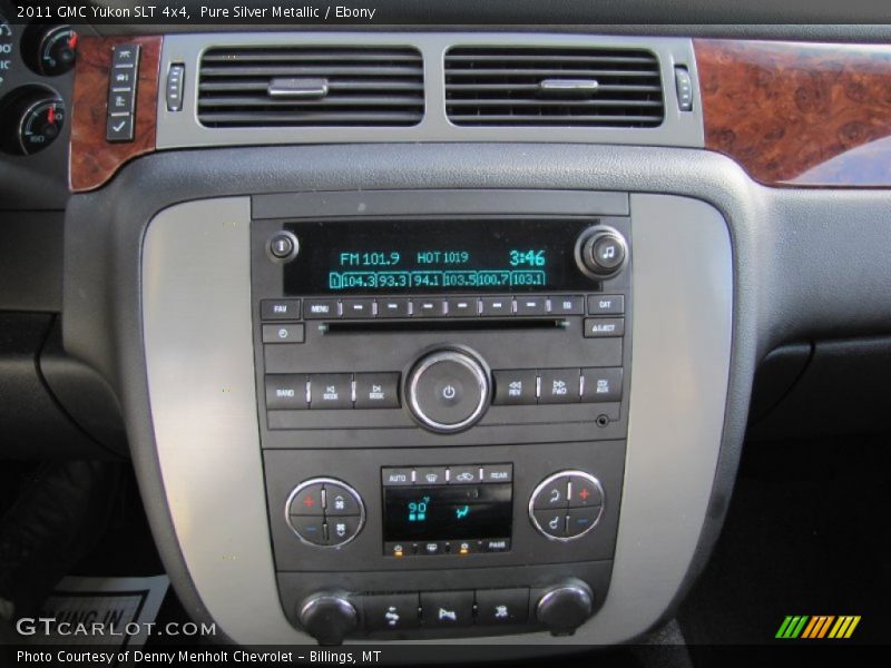 Pure Silver Metallic / Ebony 2011 GMC Yukon SLT 4x4