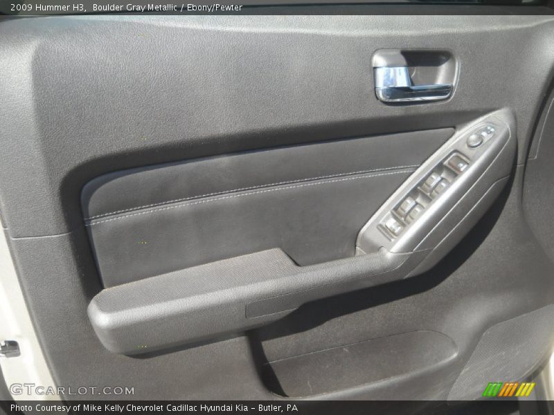 Boulder Gray Metallic / Ebony/Pewter 2009 Hummer H3