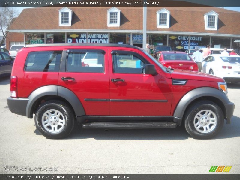 Inferno Red Crystal Pearl / Dark Slate Gray/Light Slate Gray 2008 Dodge Nitro SXT 4x4