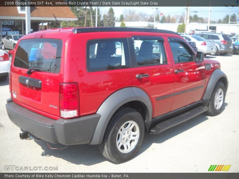Inferno Red Crystal Pearl / Dark Slate Gray/Light Slate Gray 2008 Dodge Nitro SXT 4x4