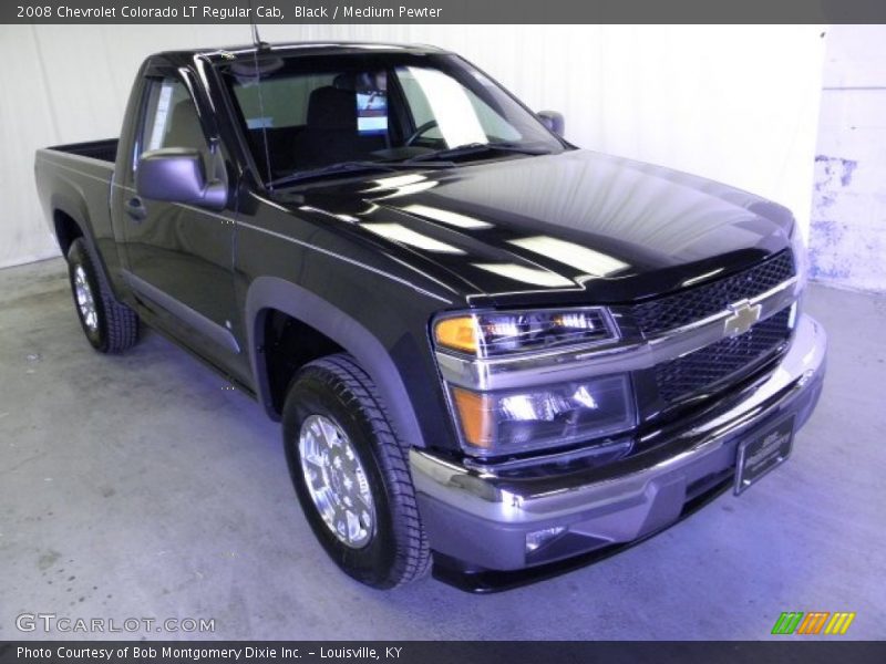 Black / Medium Pewter 2008 Chevrolet Colorado LT Regular Cab