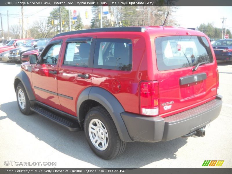 Inferno Red Crystal Pearl / Dark Slate Gray/Light Slate Gray 2008 Dodge Nitro SXT 4x4