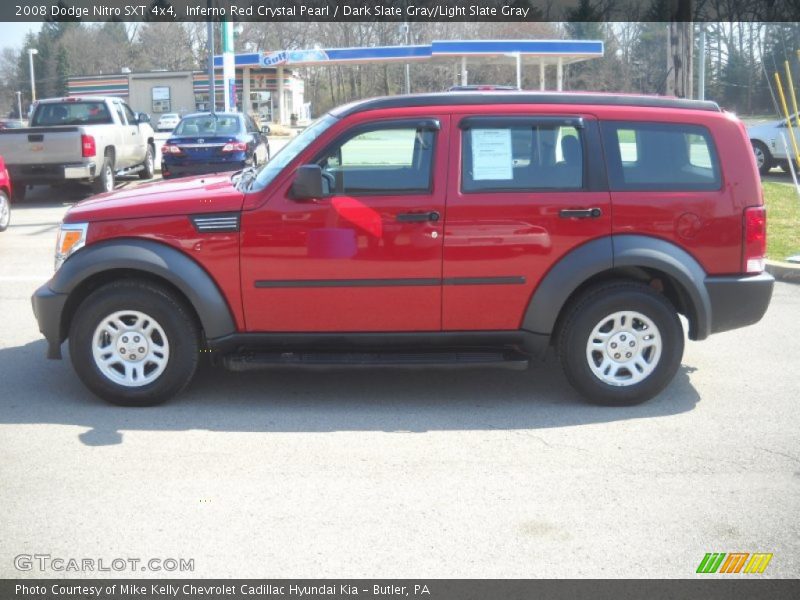 Inferno Red Crystal Pearl / Dark Slate Gray/Light Slate Gray 2008 Dodge Nitro SXT 4x4
